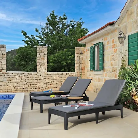 Family Friendly House With A Swimming Pool Postira, Brac - 19563 Postira