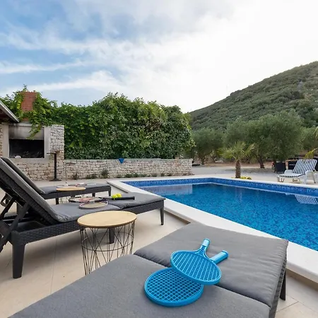 Family Friendly House With A Swimming Pool Postira, Brac - 19563